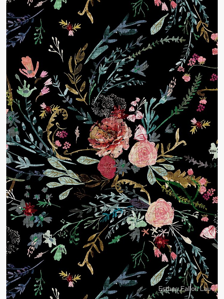 Midnight Floral by nouveaubohemian