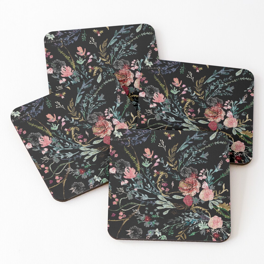 Item preview, Coasters (Set of 4) designed and sold by nouveaubohemian.