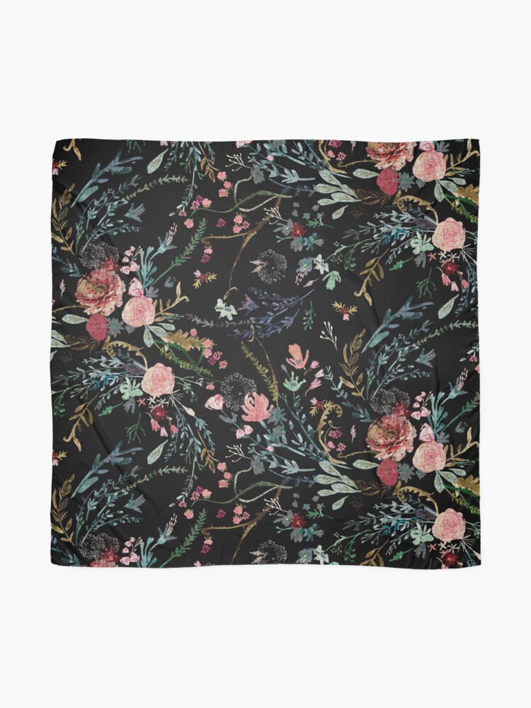 Alternate view of Midnight Floral Scarf