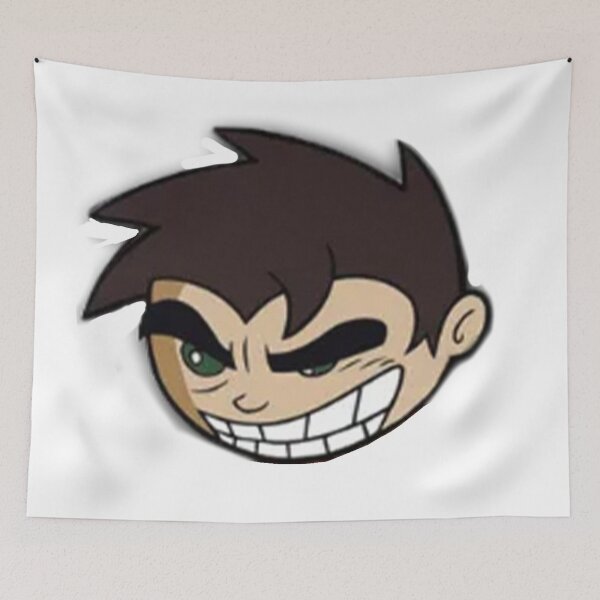 Item preview, Xiaolin Showdown || Raimundo head Sticker designed and sold by mindischaos.