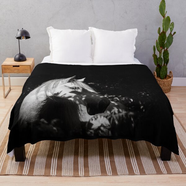 Item preview, Shadow horse, black and white, Lusitano stallion, wonderful animals. designed and sold by AylaHarbich.