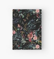 Midnight Floral Hardcover Journal