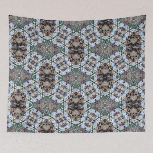 Item preview, Moraea ciliata 1.3 -  Grey Tartan Diamond Pattern designed and sold by FRLF.