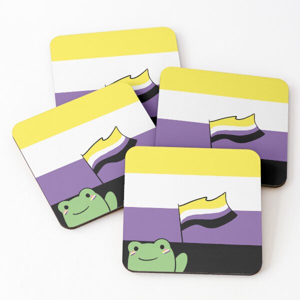 Item preview, non binary frog designed and sold by uchix.