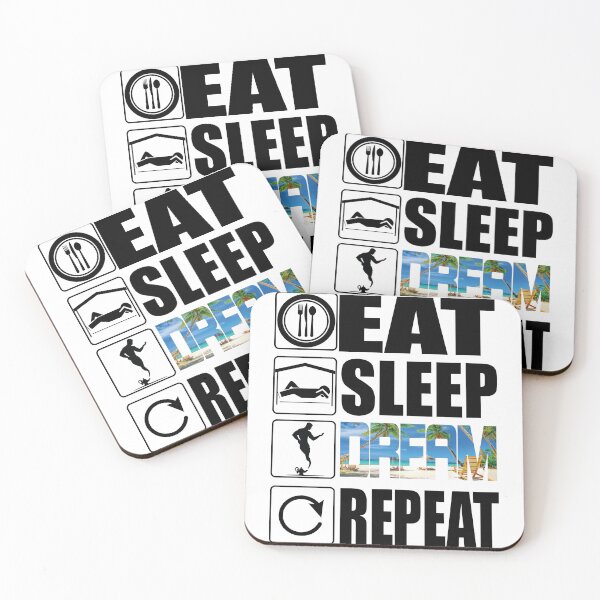 Item preview, Eat sleep Dream repeat designed and sold by designer-02.