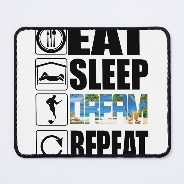 Item preview, Eat sleep Dream repeat designed and sold by designer-02.