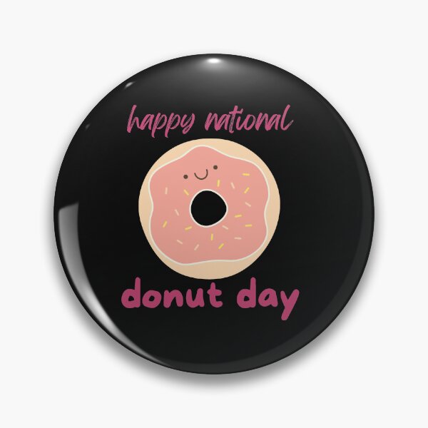 Item preview, Happy National Donuts - Funny Donut Lover designed and sold by nabilolsky.