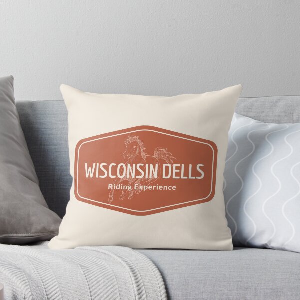 Artikelvorschau, Wisconsin Dells, Wisconsin, USA - Reiterlebnis Vintage Logo entworfen und verkauft von Vintage-TM.