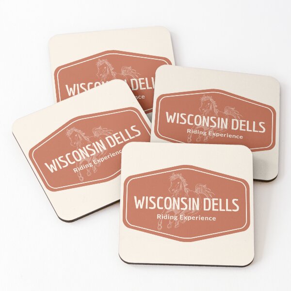 Item preview, Wisconsin Dells, Wisconsin, United States - Horse Riding Experience Vintage Logo designed and sold by Vintage-TM.