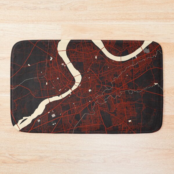 Item preview, Surat City Map of Gujarat, India - Vector designed and sold by deMAP.