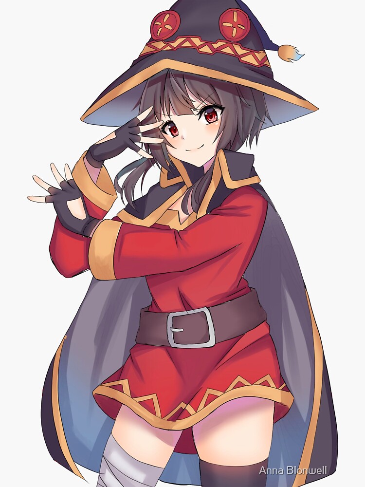 Chibi funny Kazuma , Konosuba ! Sticker by Anna Blonwell