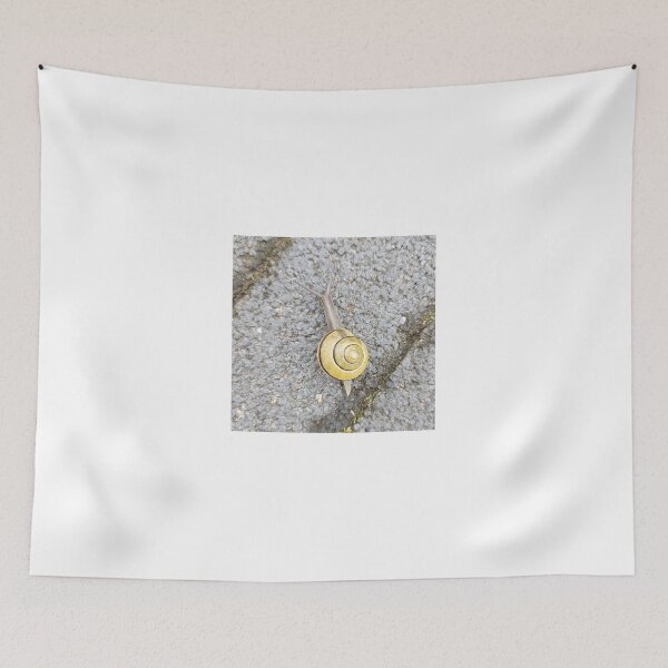 Item preview, A snail moving slowly on a brick ground designed and sold by dabingboshi.