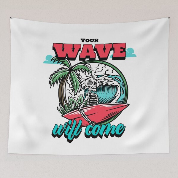 Item preview, Your Wave Will Come designed and sold by Ayurveda Fun Store.