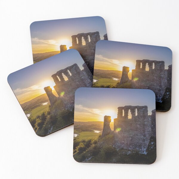 Item preview, Sunset at Dryslwyn Castle designed and sold by Leighton Collins.