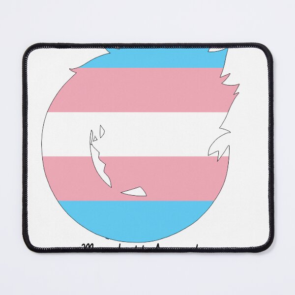 Item preview, Trans Flag Moon designed and sold by Darkhalo4321.