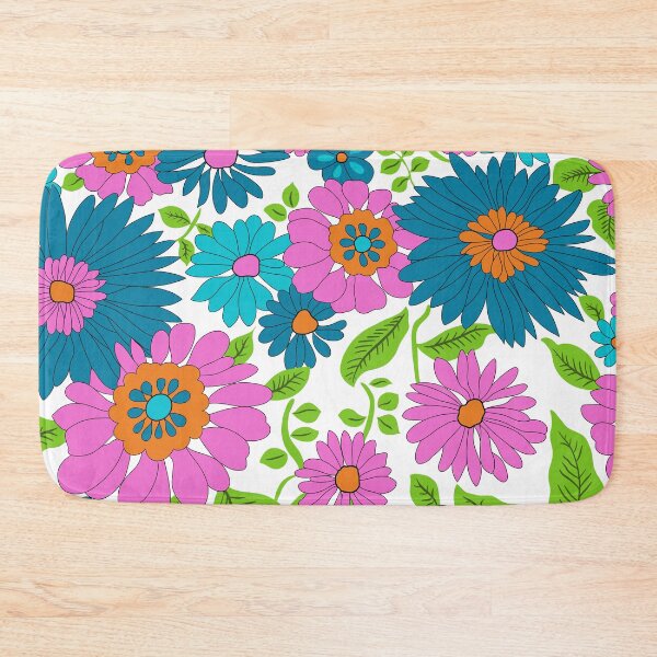 Item preview, Retro Flowers designed and sold by rogue-design.
