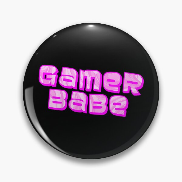 Artikelvorschau, Glamorous Pink "Gamer Babe" Textdesign entworfen und verkauft von BunchOfWords.