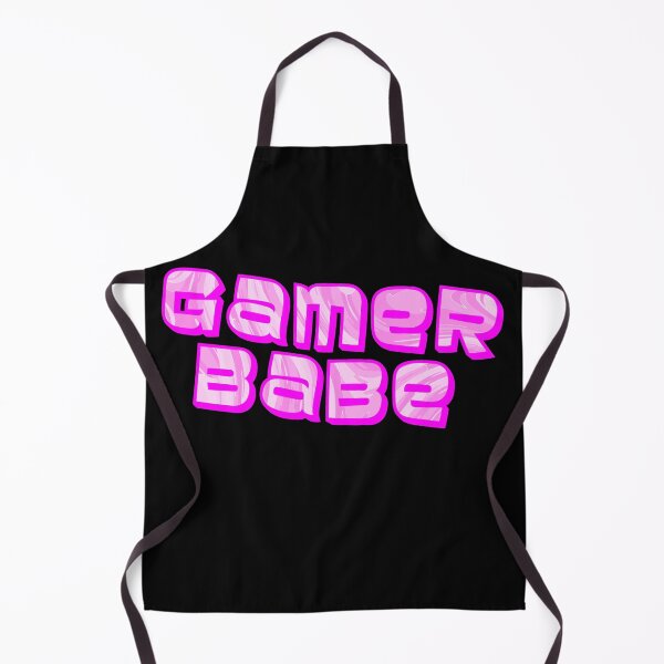 Item preview, Glamorous Pink "Gamer Babe" Text Design designed and sold by BunchOfWords.