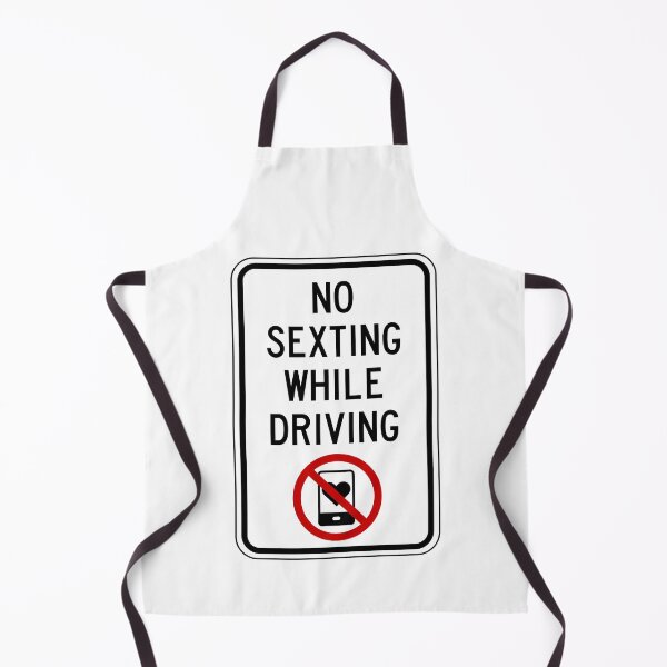 Item preview, Road Sign - No Sexting While Driving designed and sold by Clusterfudge.