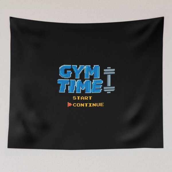 Item preview, Gym Time 8-Bit Musclegeek Classic T-Shirt designed and sold by ximenagene.