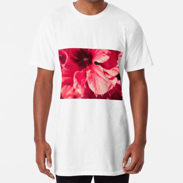 Hibiscus Long T-Shirt