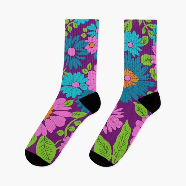 Item preview, Retro Flowers designed and sold by rogue-design.