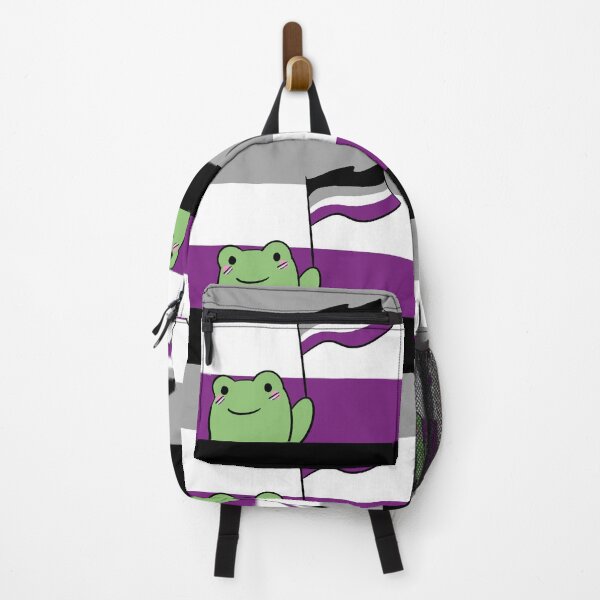 Item preview, asexual flag frog designed and sold by uchix.