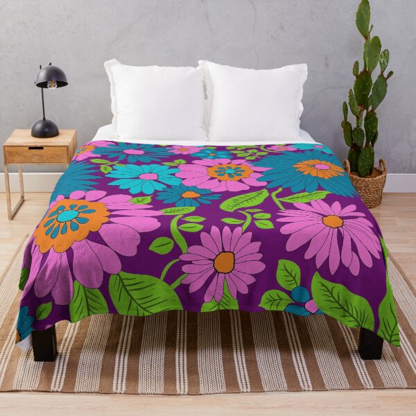 Item preview, Retro Flowers designed and sold by rogue-design.