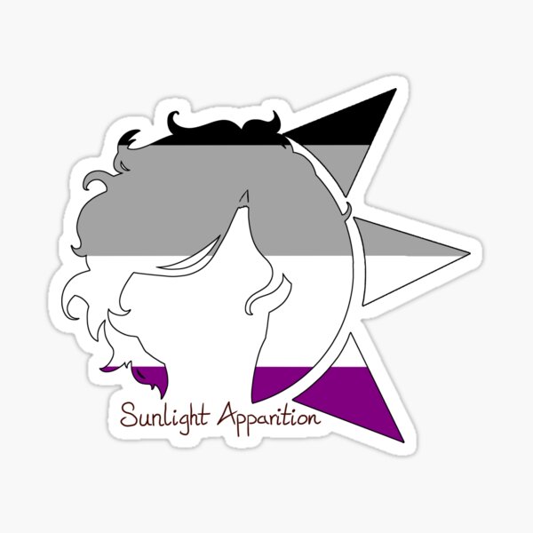 Asexual Sun Sticker