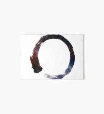 Zen Buddhism Enso Galaxy Brush Art Board