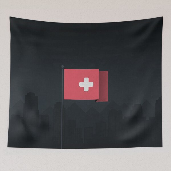 Item preview, Switzerland designed and sold by FlatFlags.