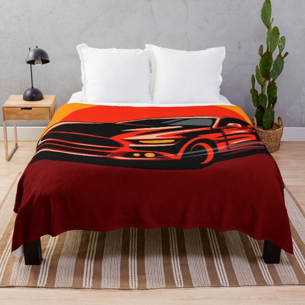 Item preview, sports car on red backgound designed and sold by shoping11228.