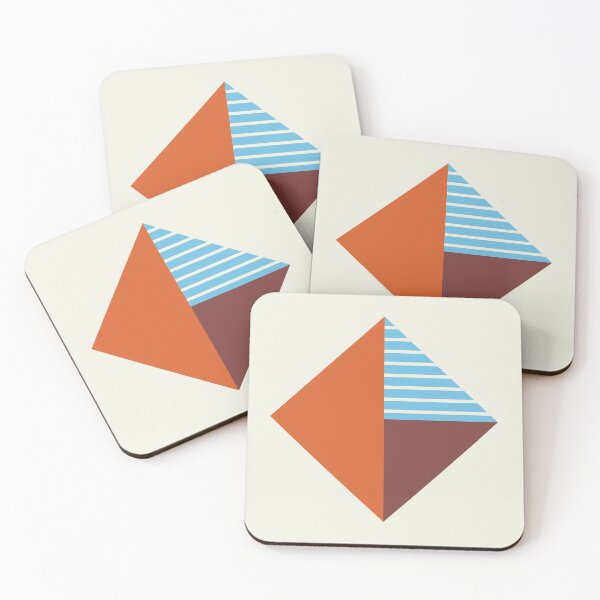 Item preview, Flat Diamond Modern Shape Art designed and sold by PurpleTank.