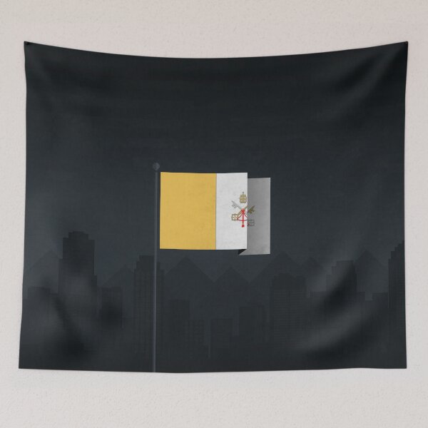 Aperçu de l'œuvre Cité du Vatican créée et vendue par FlatFlags.