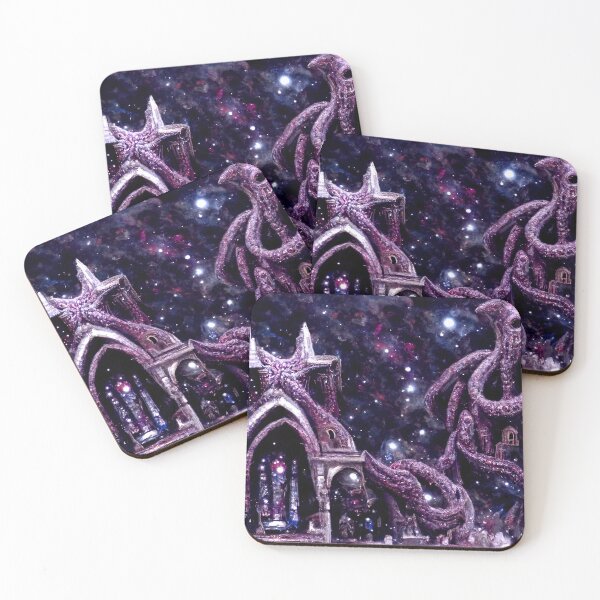 Item preview, The Church of Cosmic Horror designed and sold by AM FineArtPrints.