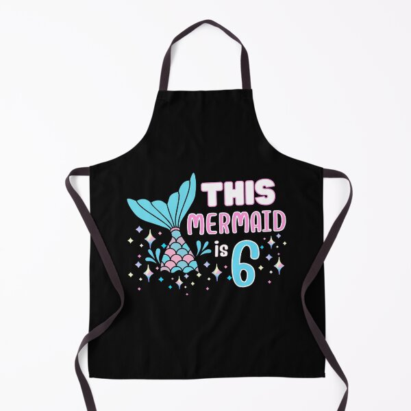 Item preview, This Mermaid Is 6 Years Old, This Kids 6th Birthday Girl designed and sold by Sasikharn.