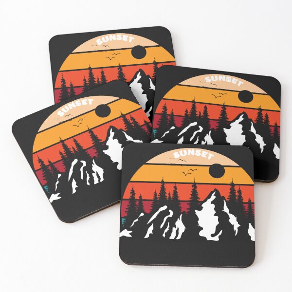 Item preview,  Retro Sunset Mountain designed and sold by GD7design ⭐️⭐️⭐️⭐️⭐️.