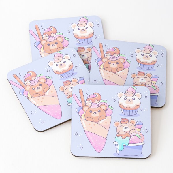 Item preview, Kawaii Bear Sweets designed and sold by kawaiistudio.