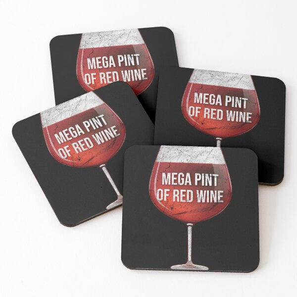 Item preview, Mega Pint Of Red Wine I Wine Glass Funny  designed and sold by MarioShirtWorld.
