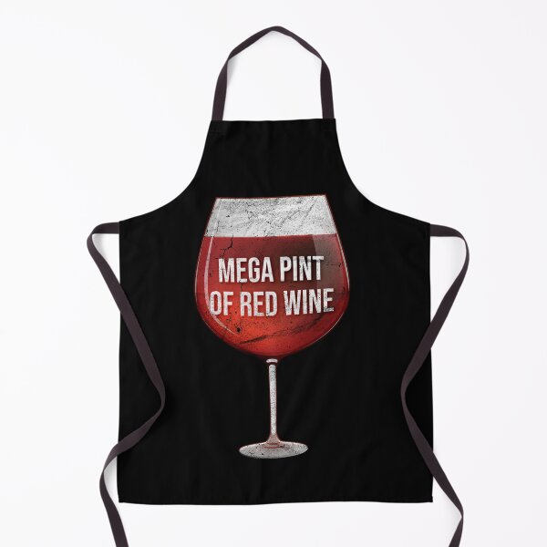 Item preview, Mega Pint Of Red Wine I Wine Glass Funny  designed and sold by MarioShirtWorld.