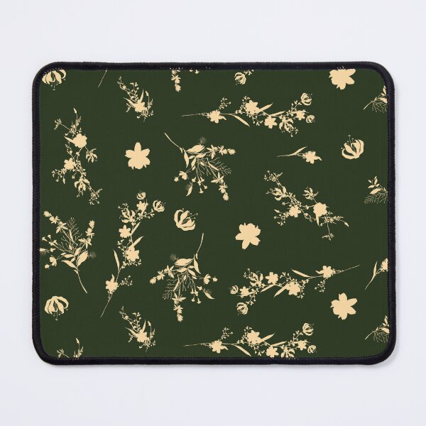 Item preview, beautiful orange plants on dark green background designed and sold by hateeyes.