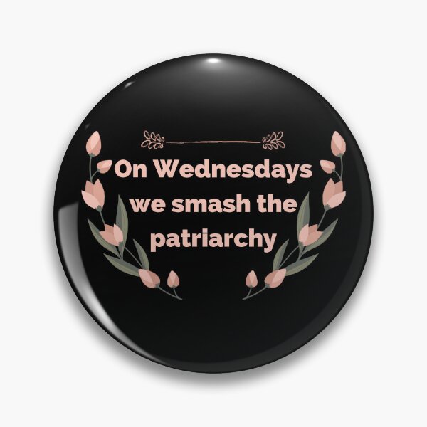 Item preview, On Wednesdays we smash the patriarchy-Female Empowerment-Feminism Slogan- Liberal Unisex Ladies Tee designed and sold by kingstorre.