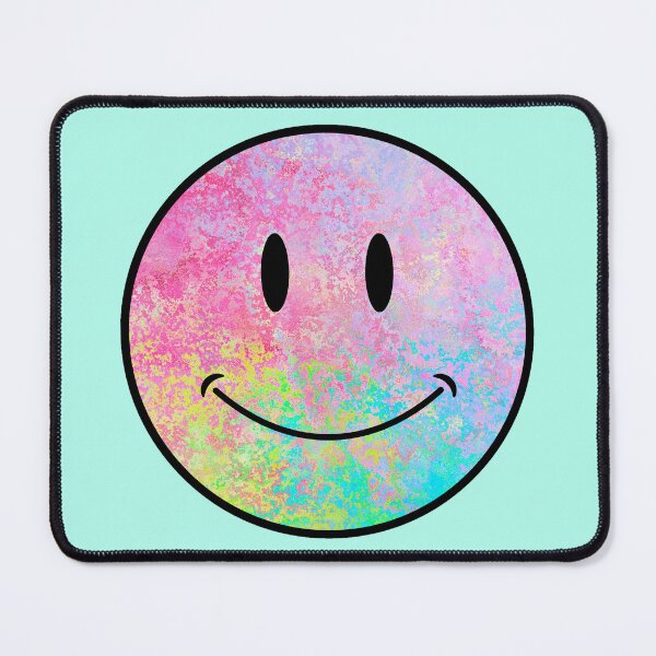 Item preview, electric neon psychedelic splatter smiley face designed and sold by opptop.