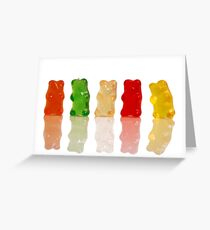 The Line Up Greeting Card