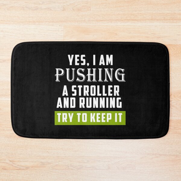 Item preview, Pushing A Stroller While Running And Still Passing You ;) Classic T-Shirt designed and sold by ayeshadanaqws.