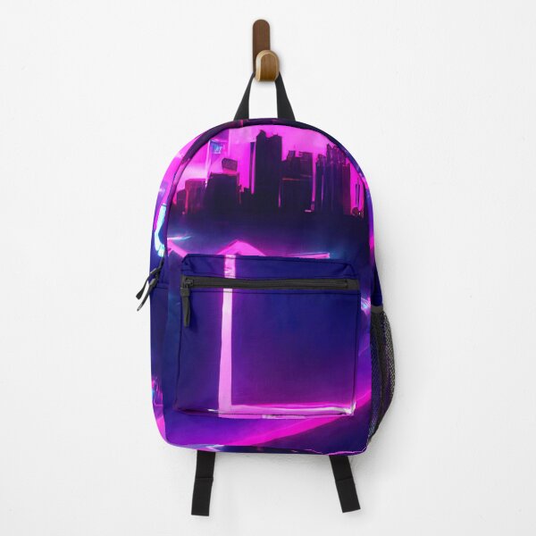 Item preview, Retrofuturistic Skyline designed and sold by AM FineArtPrints.