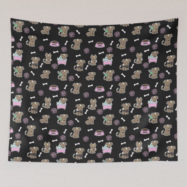 Item preview, My Cute Xoloitzcuintli Pattern designed and sold by BonitaAcademia.