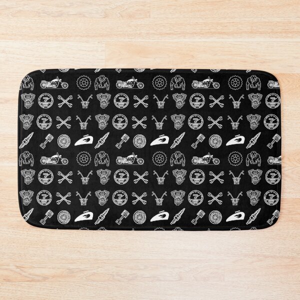 Item preview, Motorcycle Parts Pattern designed and sold by HBVinyls.