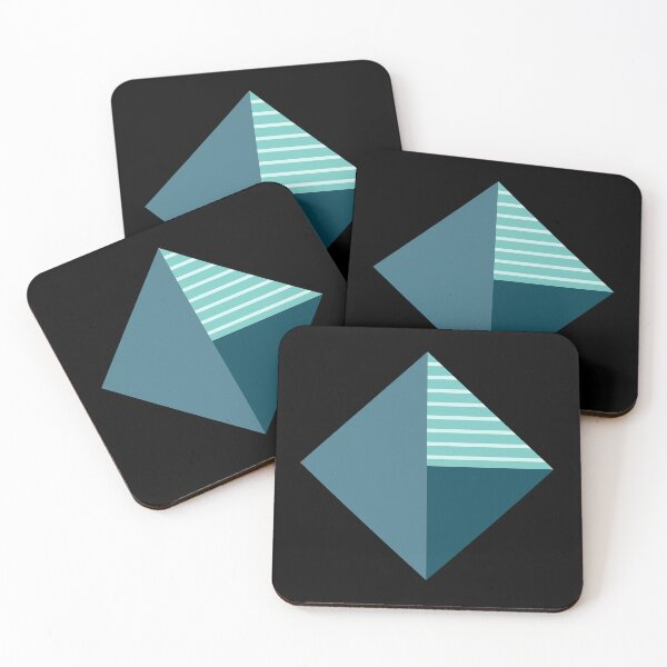 Item preview, Flat Diamond Modern Shape Art designed and sold by PurpleTank.