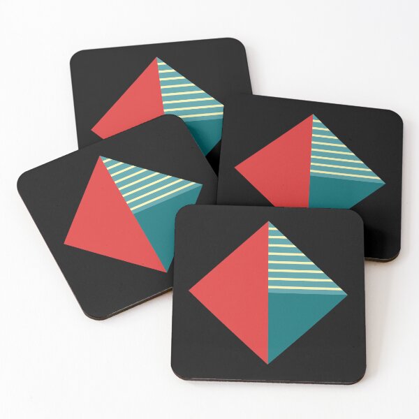 Item preview, Flat Diamond Modern Shape Art designed and sold by PurpleTank.